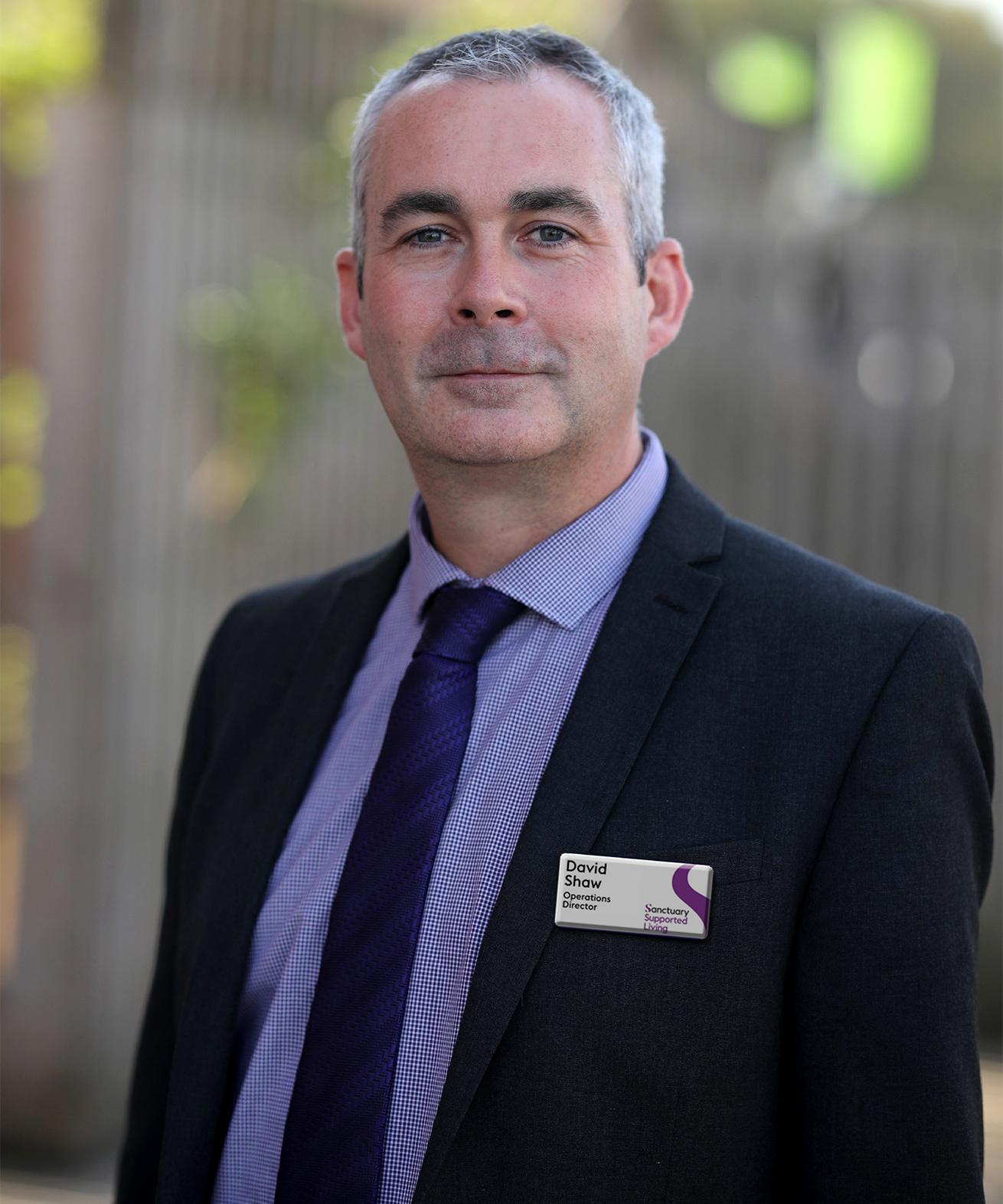 Dave Shaw, newly appointed Operations Director of Sanctuary Supported Living