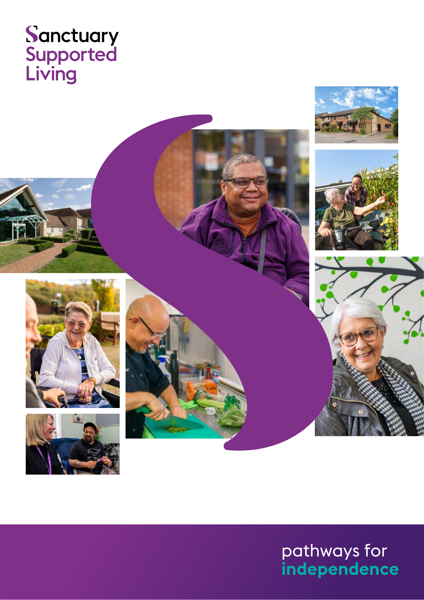 Sanctuary Supported Living About Us Document Front Cover