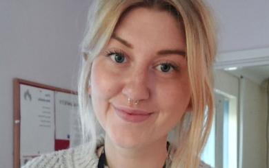 Lauren Whitehead, Project Worker at Colchester Homeless Supported Housing