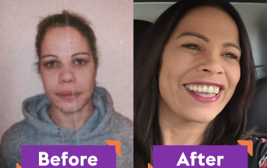 Tanya Keeling before and after