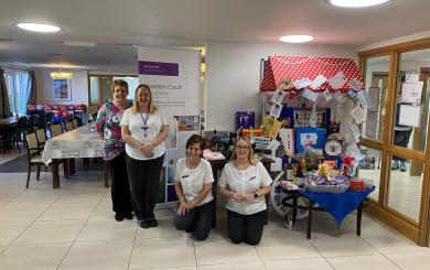 Moreton Court staff hosted a bingo night to fundraise for emergency equipment