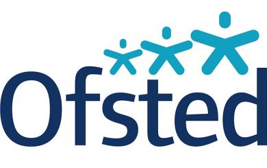 A logo that reads Ofsted
