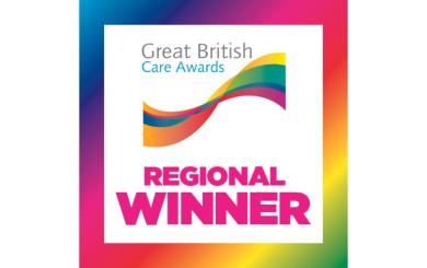 Great British Care Awards Regional Winner Logo