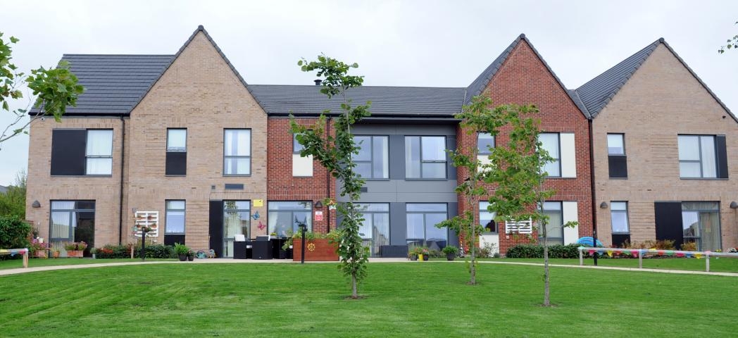 Modern, contemporary, supported living apartments at Oleander House.