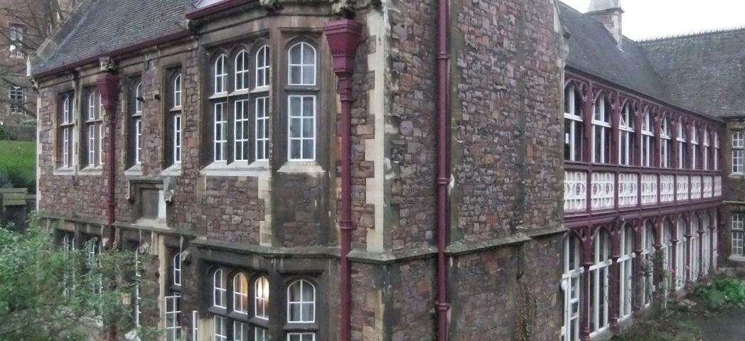Sublime stone built period property with wooden ornate arched and circular panelling framing the vast amounts of windows. Stoneleigh House provides support for adults with a range of mental health needs. 