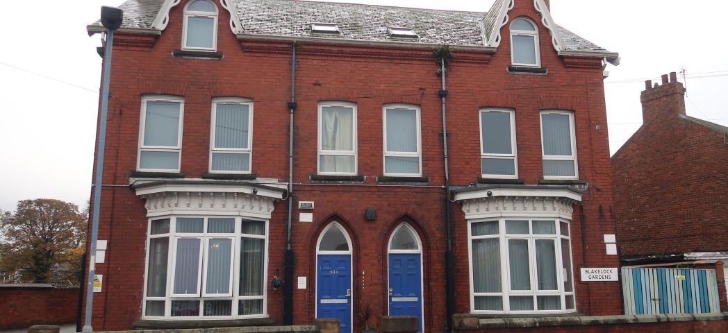 Exterior image of the semi-detached Rose House