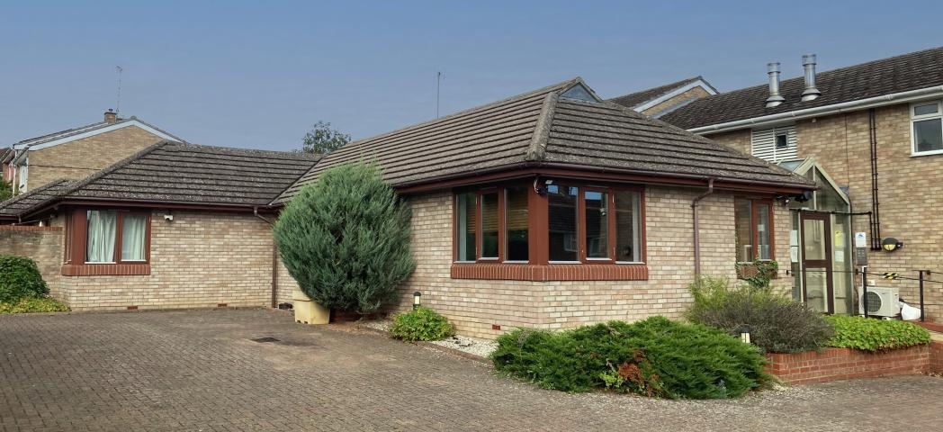 Brick built, single storey exterior of Bromfield House 