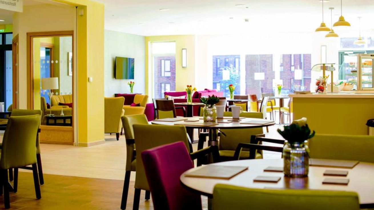 Photo showing the Taste restaurant area at Rose Manor 