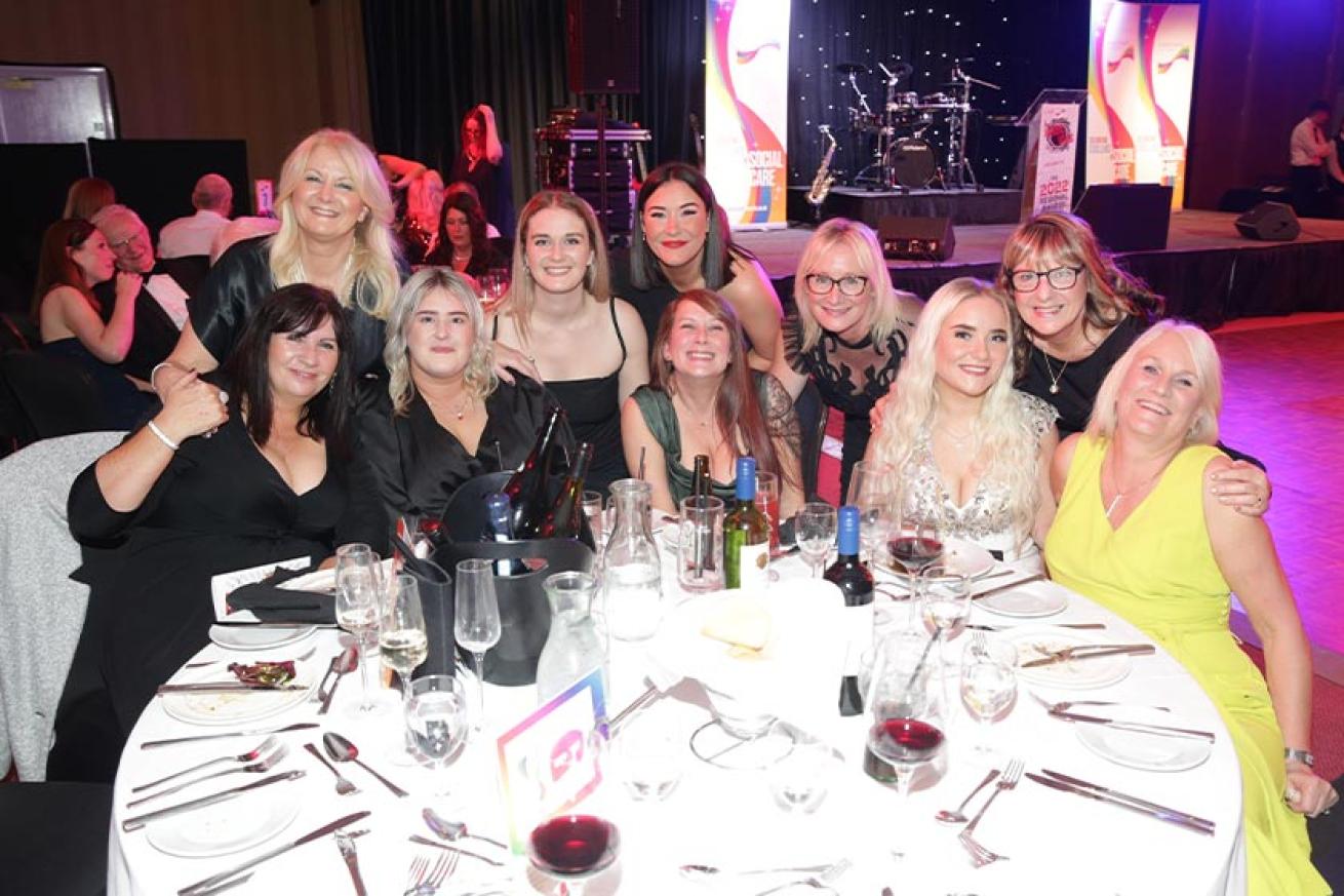 Norton Road enjoyed a night celebrating at the gala event with their colleagues