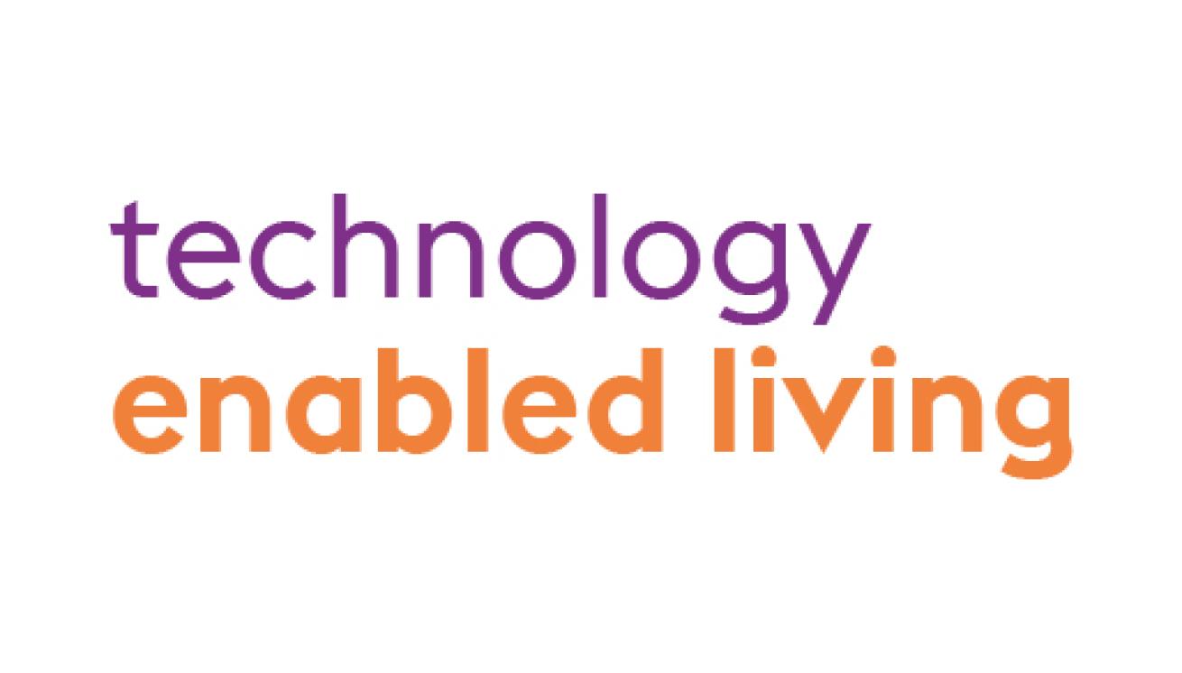 Technology enabled living logo