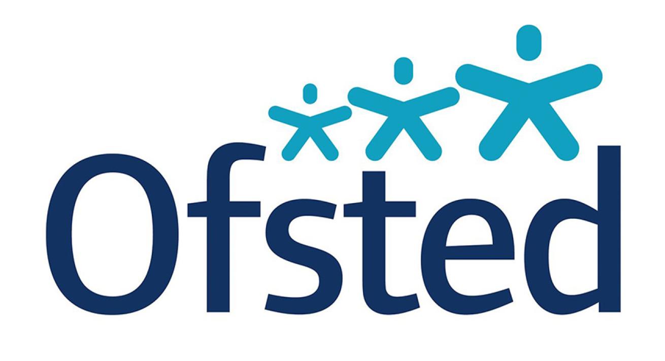 A logo that reads Ofsted