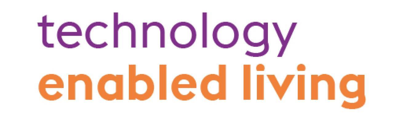 Technology enabled living logo