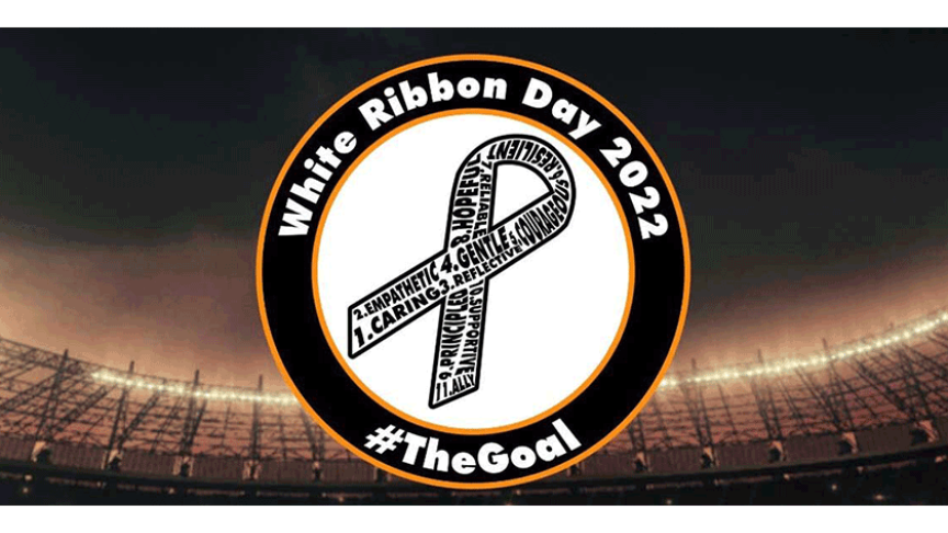 White Ribbon Day 2022 logo