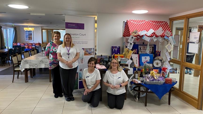 Moreton Court staff hosted a bingo night to fundraise for emergency equipment
