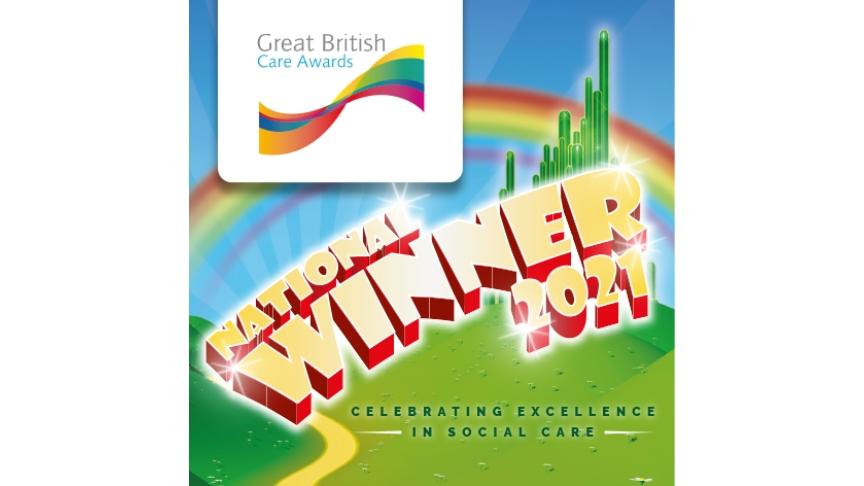 Great British Care Awards National Awards 2021 Logo