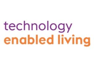 Technology enabled living logo