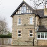 Large, limestone, three storey, supported living home at Albert Park Road