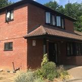 Exterior photo showing the front of Costessey Homelessness Supported Housing