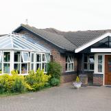 Well presented, extended bungalow styled living facility at Sidegate Lane Nursing Home.