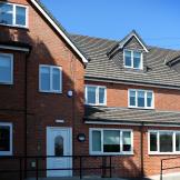 New build three storey respite care home at Tollemache Road.