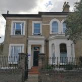 Brick built, two story exterior of Lawrence road.